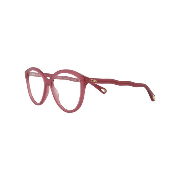 Chloé Cat Eye-Frame Bio Acetate Optical Frames Red Womens - Picture 2 of 6